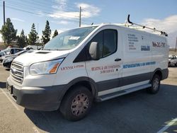 Salvage trucks for sale at Rancho Cucamonga, CA auction: 2019 Ford Transit T-250