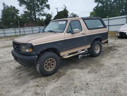 1996 Ford Bronco U100 en venta en Hampton, VA