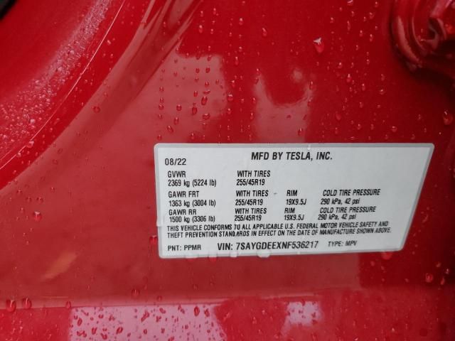 2022 Tesla Model Y