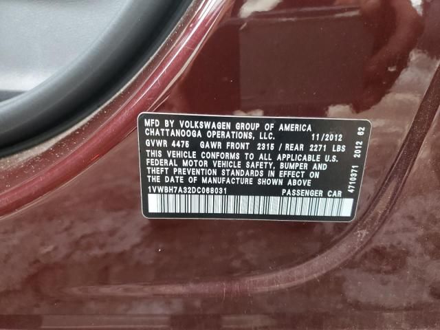 2013 Volkswagen Passat SE