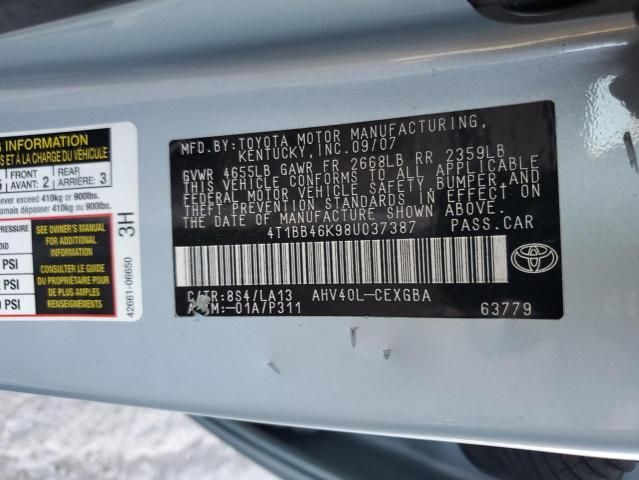 2008 Toyota Camry Hybrid