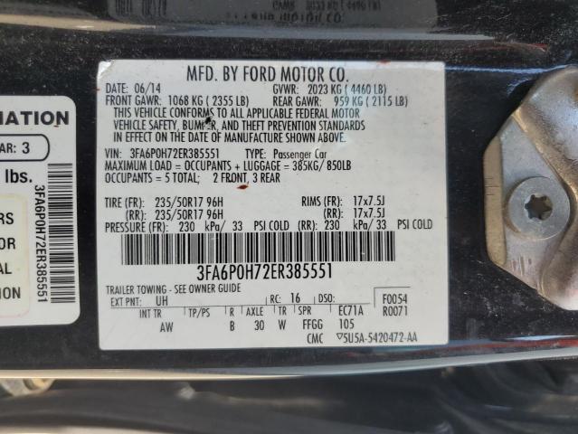2014 Ford Fusion se