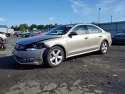 Volkswagen salvage cars for sale: 2015 Volkswagen Passat S