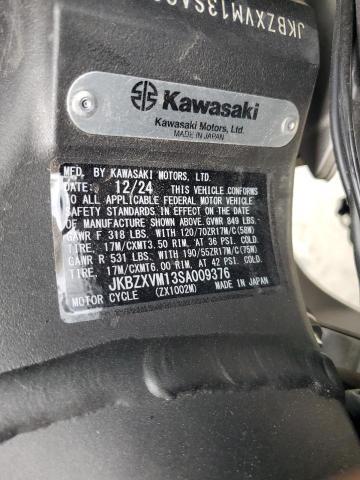 2025 Kawasaki ZX1002 M