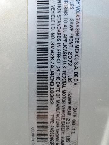 2012 Volkswagen Jetta Base