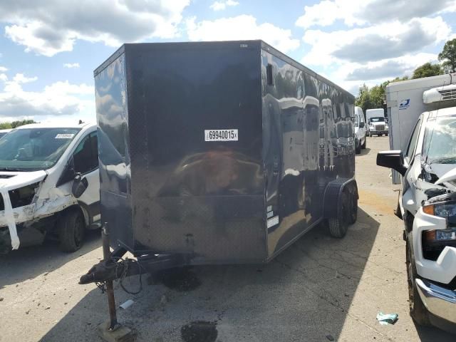 2022 Fast Cargo 7X16TA Enclosed Cargo Trailer