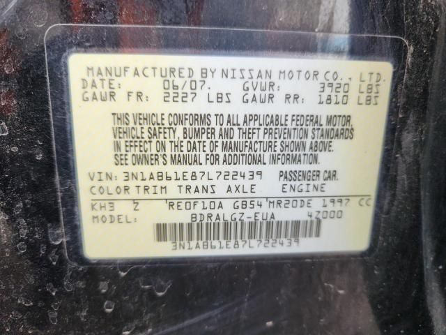 2007 Nissan Sentra 2.0