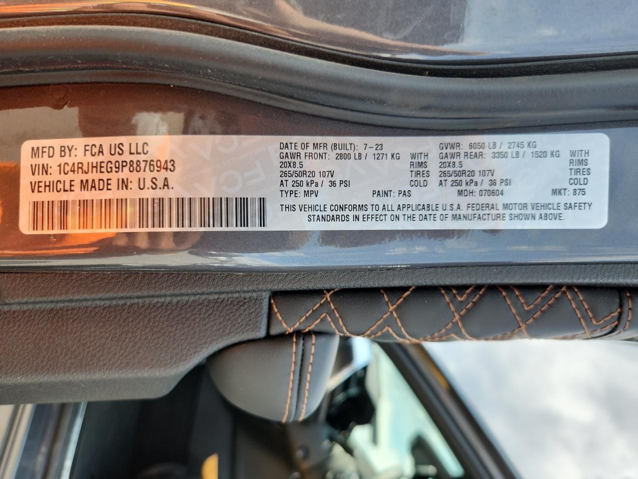 2023 Jeep Grand Cherokee Summit