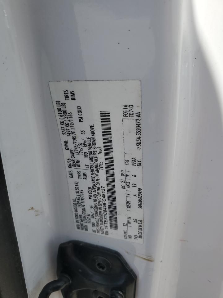 2016 Ford F150 Super Cab