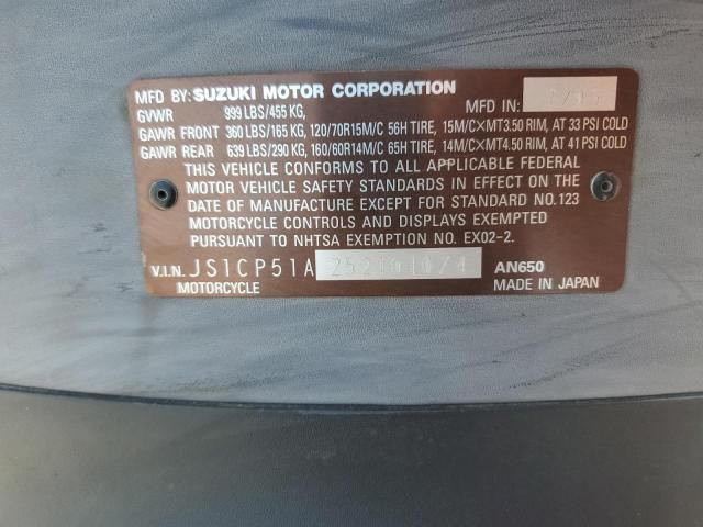 2005 Suzuki AN650 K3