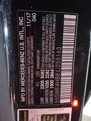 2018 Mercedes-Benz C 350E