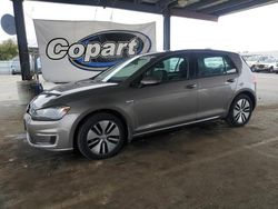 Volkswagen salvage cars for sale: 2015 Volkswagen E-GOLF SEL Premium