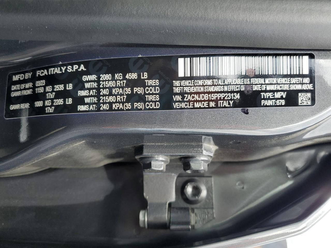 2023 Jeep Renegade Latitude