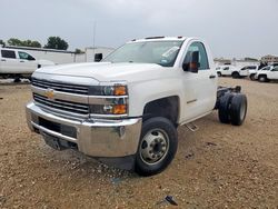 Salvage trucks for sale at Wilmer, TX auction: 2016 Chevrolet Silverado C3500