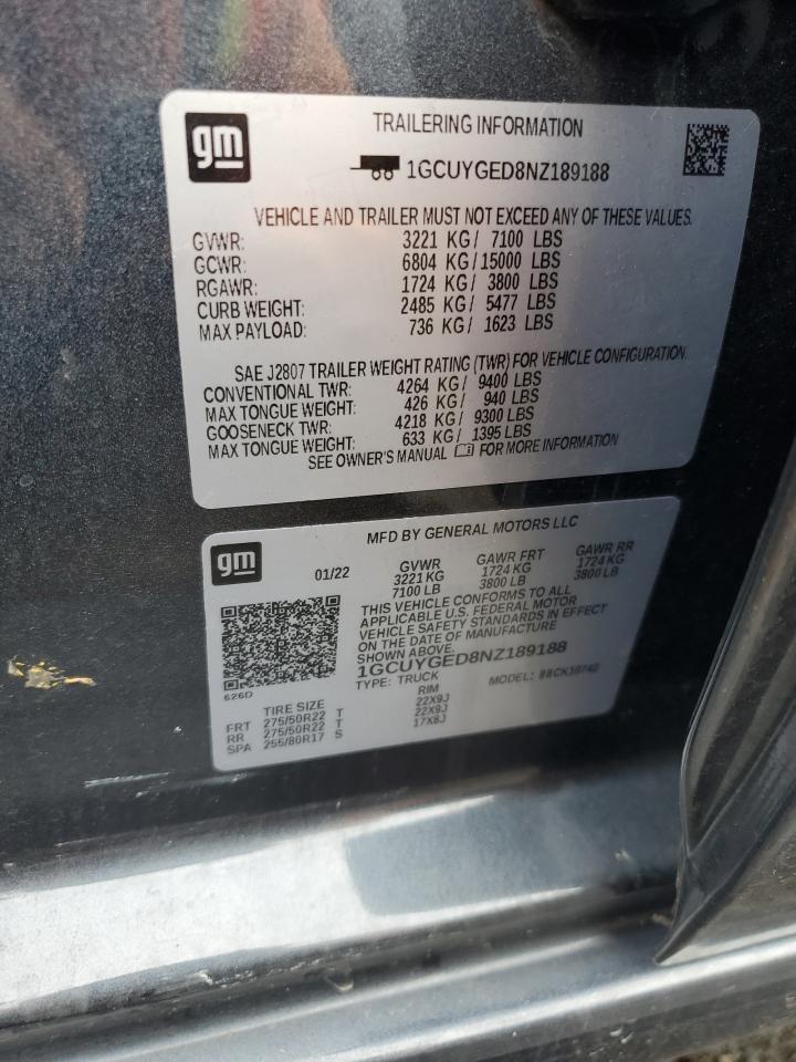 2022 Chev Rolet Silverado LTD K1500 LTZ