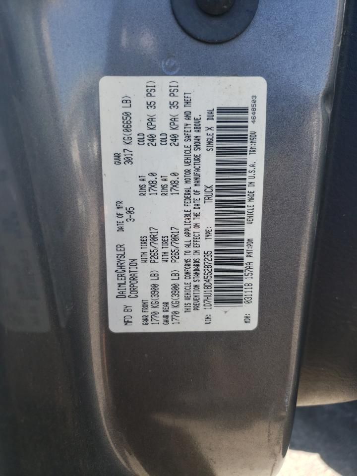 2005 Dodge RAM 1500 ST