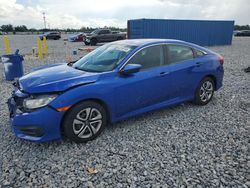 Salvage cars for sale from Copart Arcadia, FL: 2017 Honda Civic lx