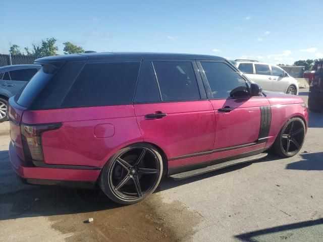 2015 Land Rover Range Rover HSE