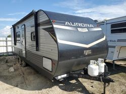 Salvage trucks for sale at Wichita, KS auction: 2023 Auro 2021 Crossroads Cameo-RVS Camper