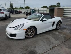 Salvage cars for sale from Copart Miami, FL: 2016 Porsche Boxster