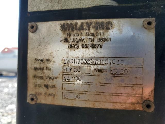 2007 Wally-Mo H700 Car Carrier