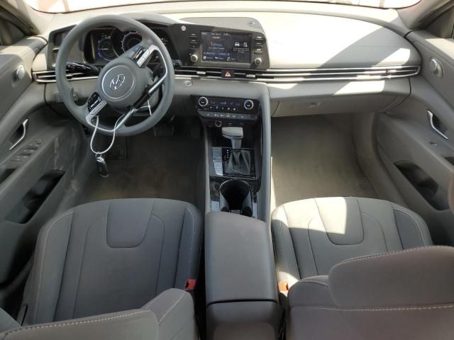 2022 Hyundai Elantra Blue