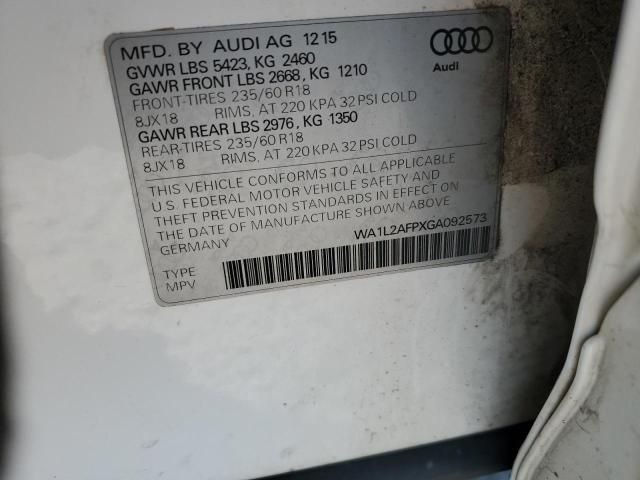 2016 Audi Q5 Premium Plus