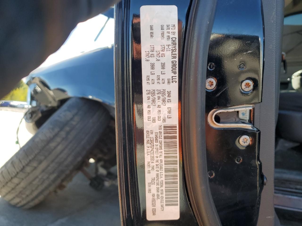 2012 Dodge RAM 1500 SLT