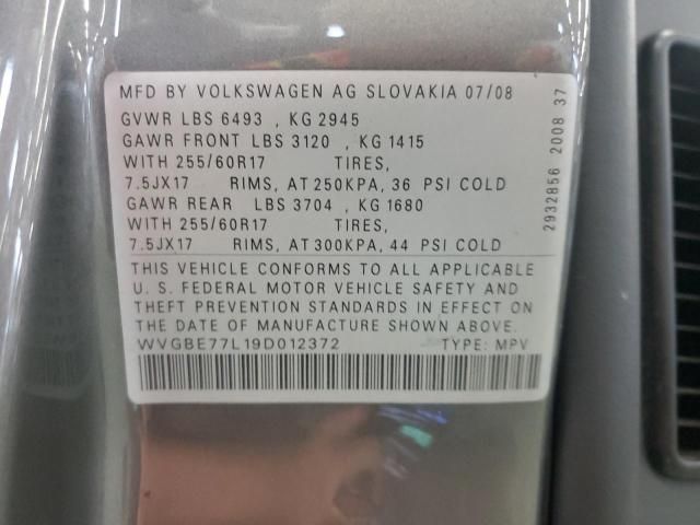 2009 Volkswagen Touareg 2 V6