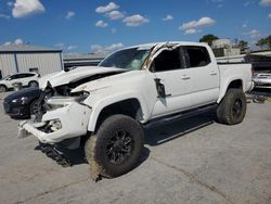 Salvage trucks for sale at Tulsa, OK auction: 2017 Toyota Tacoma Double Cab