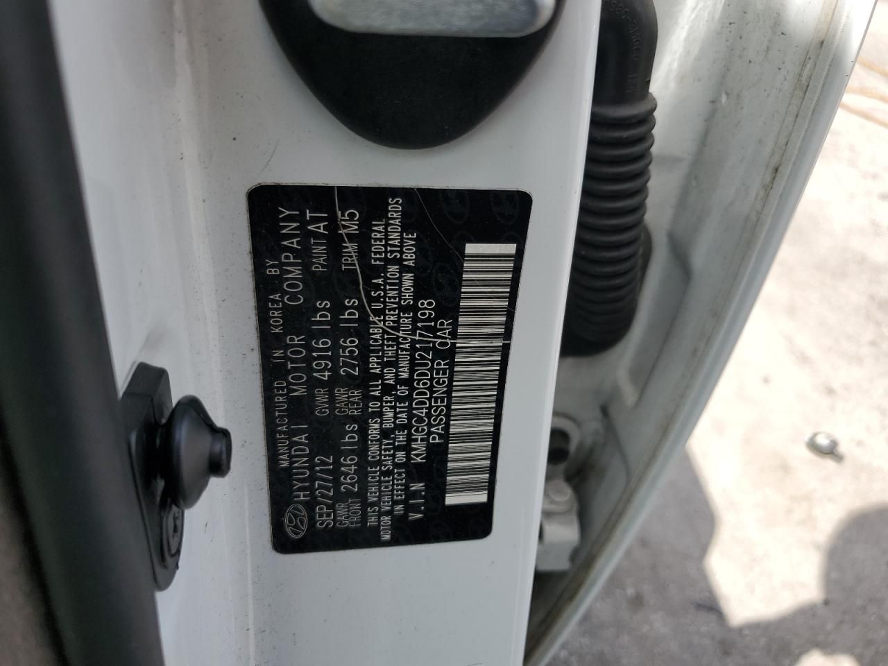 2013 Hyundai Genesis 3.8l