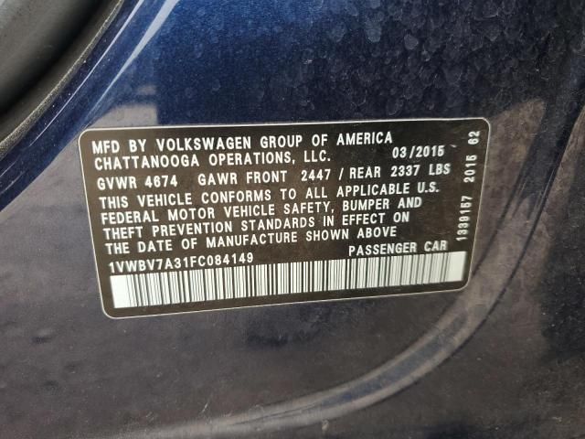 2015 Volkswagen Passat SE