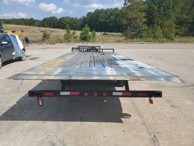 2017 PJ T8222 Tilt Deck Equipment Trailer