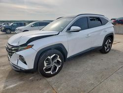 Salvage trucks for sale at Grand Prairie, TX auction: 2022 Hyundai Tucson Limited
