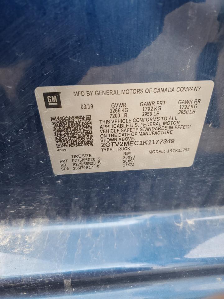 2019 GMC Sierra Limited K1500 sle