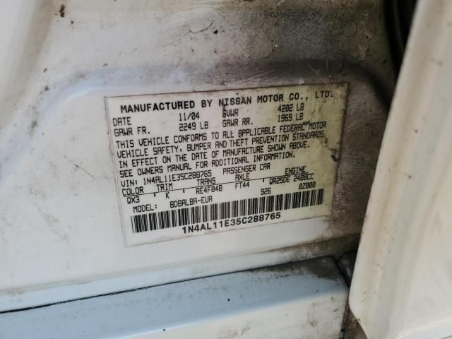 2005 Nissan Altima S