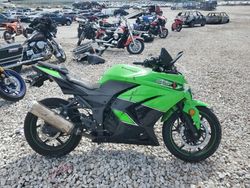 Salvage motorcycles for sale at Bridgeton, MO auction: 2011 Kawasaki EX250 J