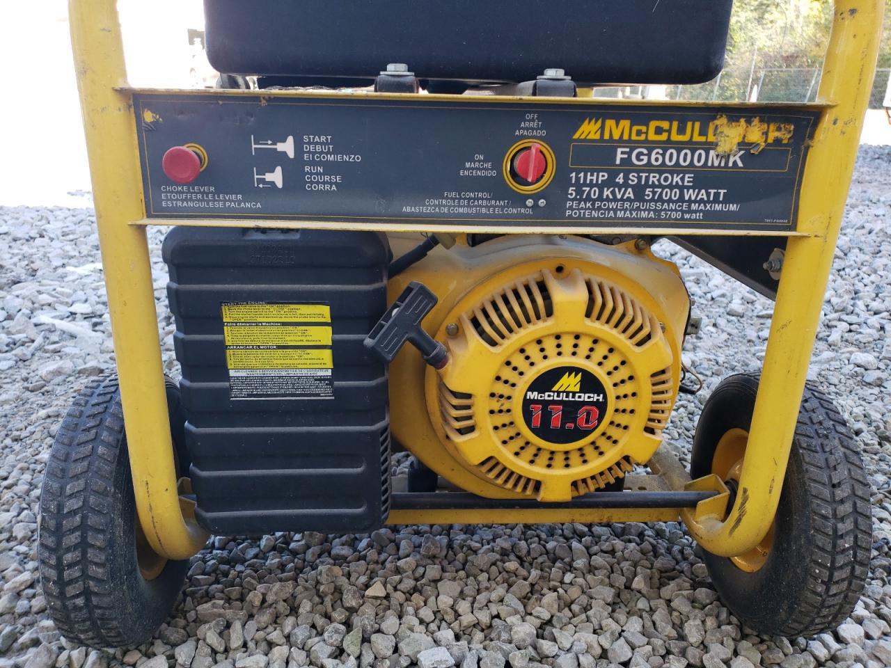 2006 Mcculloch FG6000MK Generation