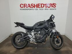 Salvage motorcycles for sale at Ham Lake, MN auction: 2016 Yamaha FZ07