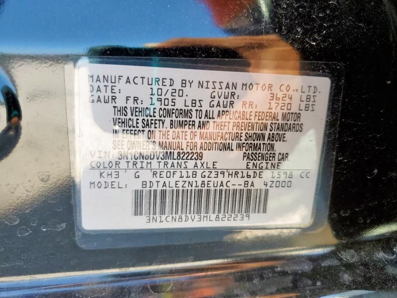 2021 Nissan Versa S
