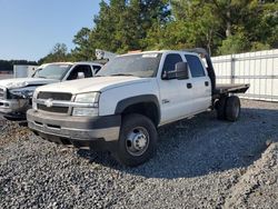 Salvage trucks for sale at Byron, GA auction: 2003 Chevrolet Silverado C3500