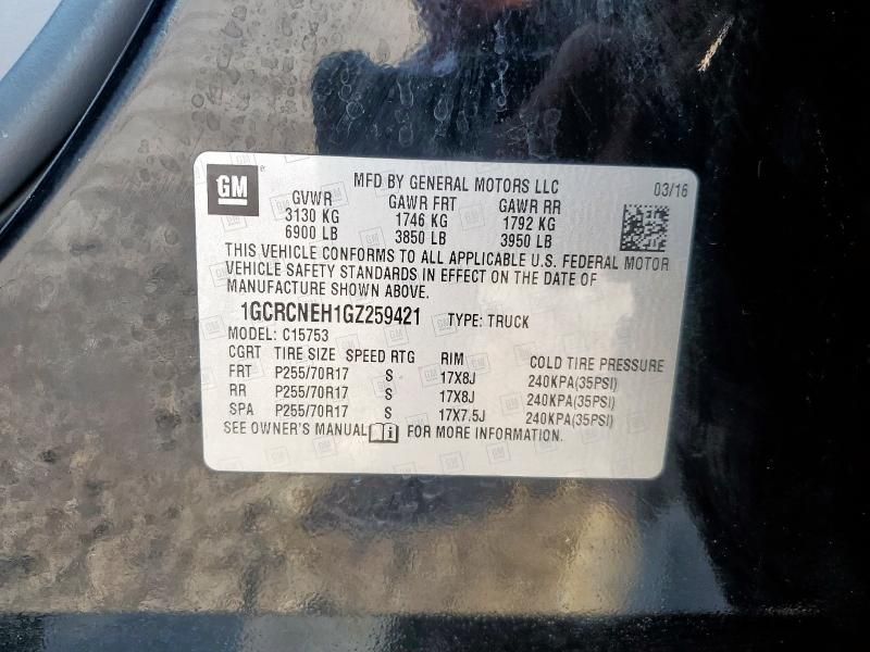 2016 Chevrolet Silverado C1500