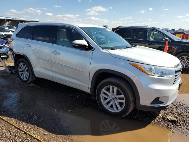 2016 Toyota Highlander LE