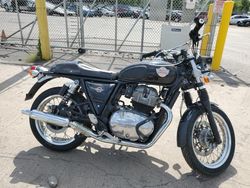 Salvage motorcycles for sale at Chalfont, PA auction: 2019 Royal Enfield Motors INT 650