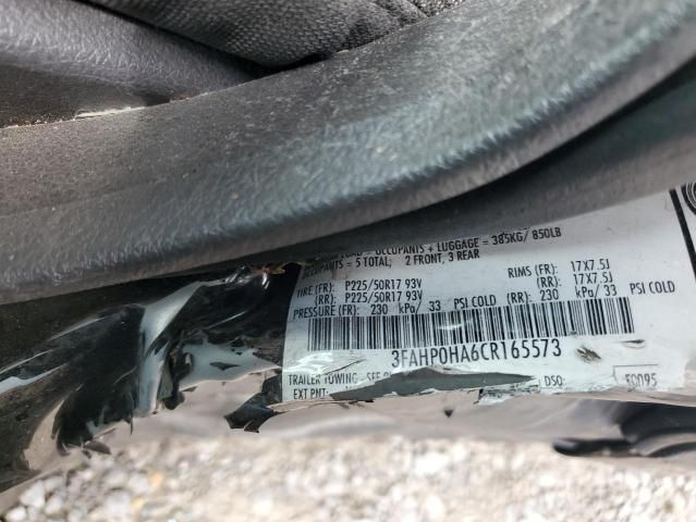 2012 Ford Fusion SE
