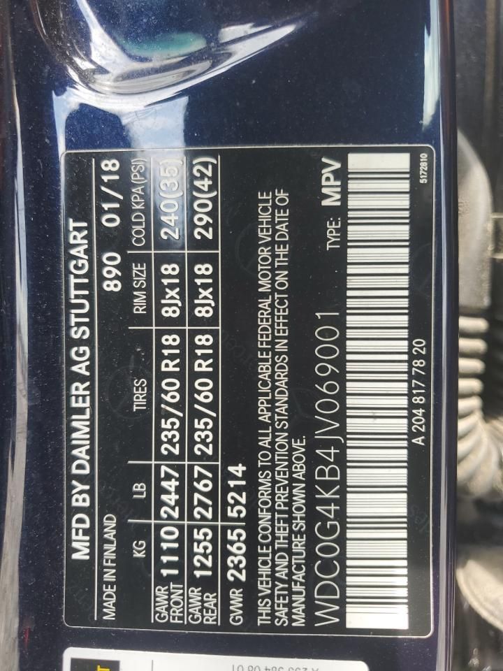 2018 Mercedes-Benz Glc 300 4matic