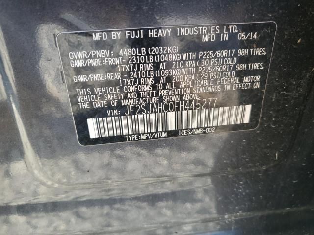 2015 Subaru Forester 2.5I Limited
