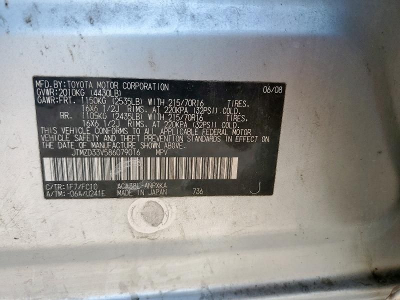 2008 Toyota Rav4