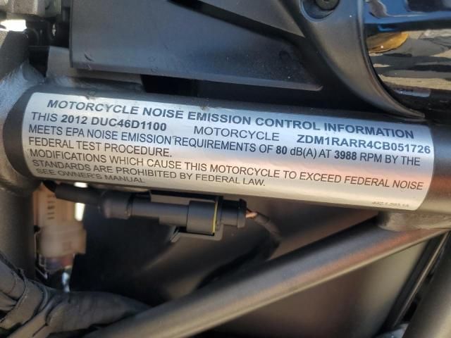 2012 Ducati Monster 1110