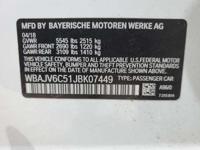 2018 BMW 640 Xigt